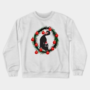 Merry Christmas Kitty Crewneck Sweatshirt